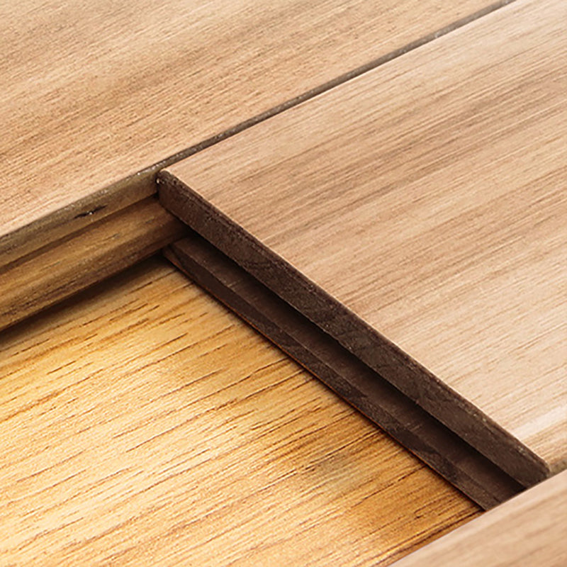 Modern Wood Floor Tile Click-Locking Water Resistant Plank Flooring Clearhalo 'Flooring 'Hardwood Flooring' 'hardwood_flooring' 'Home Improvement' 'home_improvement' 'home_improvement_hardwood_flooring' Walls and Ceiling' 7381141