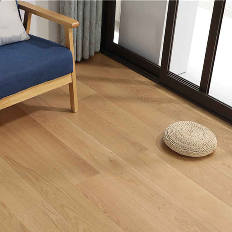 Traditional Side Trim Piece Wire Brushed Click Lock Wooden Wall Planks Warm Yellow Clearhalo 'Flooring 'Hardwood Flooring' 'hardwood_flooring' 'Home Improvement' 'home_improvement' 'home_improvement_hardwood_flooring' Walls and Ceiling' 7381190