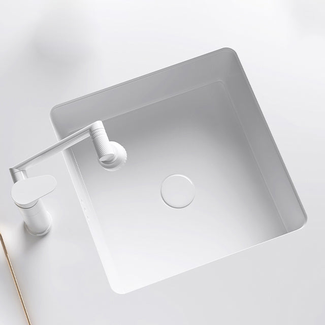 Classic Bathroom Sink Rectangular White Wash Stand with Pop-Up Drain Clearhalo 'Bathroom Remodel & Bathroom Fixtures' 'Bathroom Sinks & Faucet Components' 'Bathroom Sinks' 'bathroom_sink' 'Home Improvement' 'home_improvement' 'home_improvement_bathroom_sink' 7381242