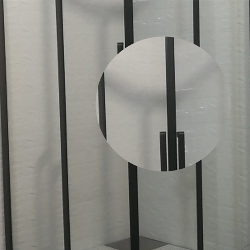 Framed Black Shower Enclosure Double Sliding Neo-Angle Shower Enclosure Clearhalo 'Bathroom Remodel & Bathroom Fixtures' 'Home Improvement' 'home_improvement' 'home_improvement_shower_stalls_enclosures' 'Shower Stalls & Enclosures' 'shower_stalls_enclosures' 'Showers & Bathtubs' 7381478