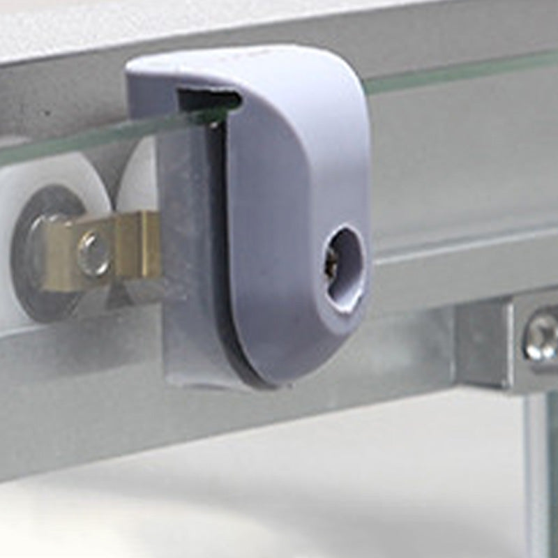 Semi-Frameless Shower Bath Door Double Sliding Shower Doors Patterned Clearhalo 'Bathroom Remodel & Bathroom Fixtures' 'Home Improvement' 'home_improvement' 'home_improvement_shower_tub_doors' 'Shower and Tub Doors' 'shower_tub_doors' 'Showers & Bathtubs' 7381707