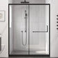Semi-Frameless Shower Bath Door Single Sliding Shower Doors Tempered Clearhalo 'Bathroom Remodel & Bathroom Fixtures' 'Home Improvement' 'home_improvement' 'home_improvement_shower_tub_doors' 'Shower and Tub Doors' 'shower_tub_doors' 'Showers & Bathtubs' 7381718