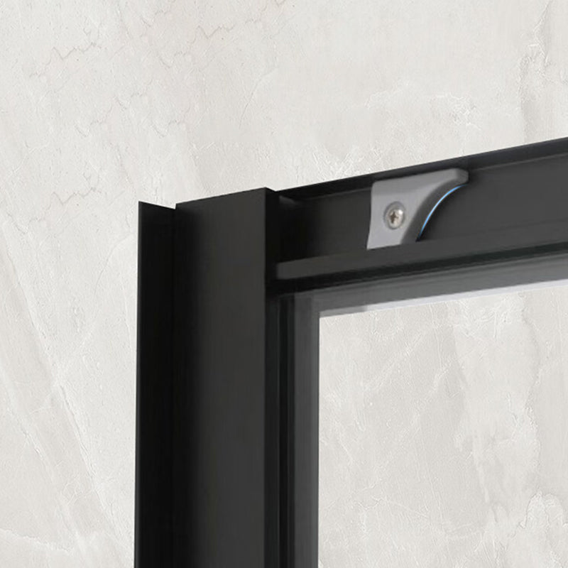 Semi-Frameless Shower Bath Door Single Sliding Shower Doors Tempered Clearhalo 'Bathroom Remodel & Bathroom Fixtures' 'Home Improvement' 'home_improvement' 'home_improvement_shower_tub_doors' 'Shower and Tub Doors' 'shower_tub_doors' 'Showers & Bathtubs' 7381731