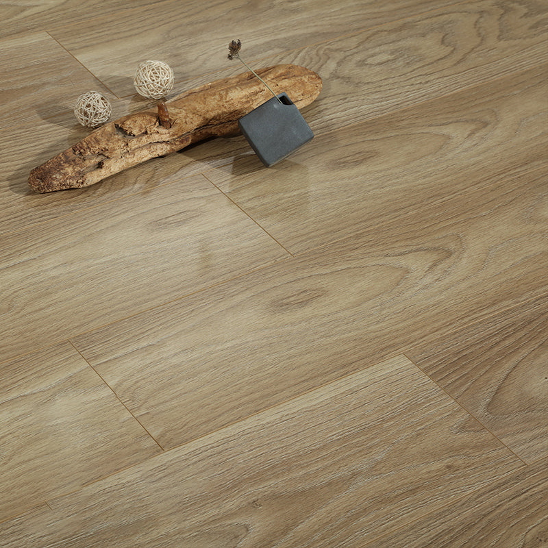 Laminate Flooring Wooden Click-clock Scratch Resistant Indoor Laminate Flooring Dark Khaki Clearhalo 'Flooring 'Home Improvement' 'home_improvement' 'home_improvement_laminate_flooring' 'Laminate Flooring' 'laminate_flooring' Walls and Ceiling' 7382138