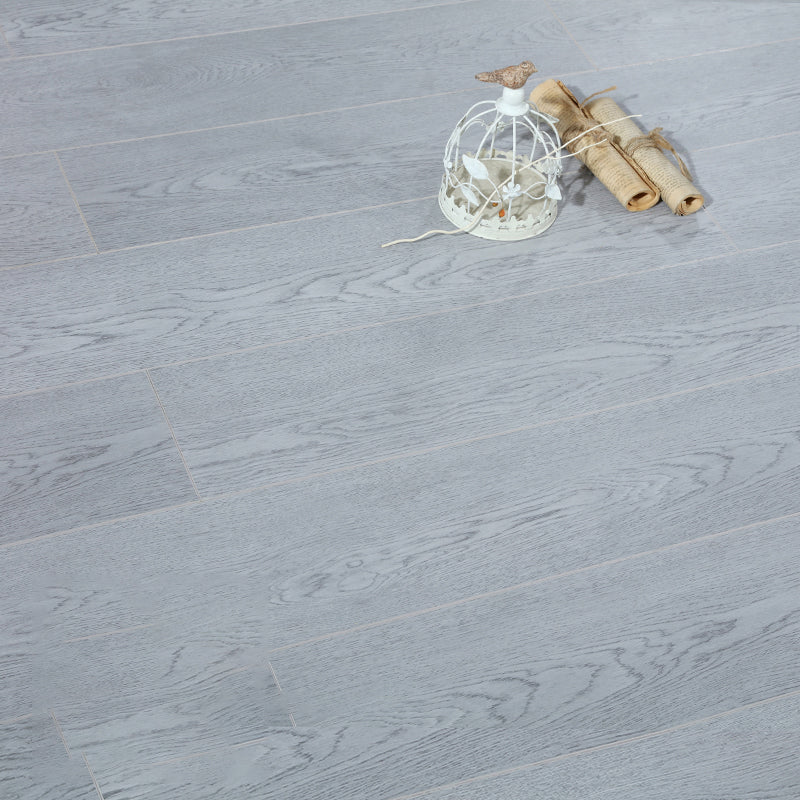 Laminate Flooring Wooden Click-clock Scratch Resistant Indoor Laminate Flooring Dark Gray Clearhalo 'Flooring 'Home Improvement' 'home_improvement' 'home_improvement_laminate_flooring' 'Laminate Flooring' 'laminate_flooring' Walls and Ceiling' 7382147