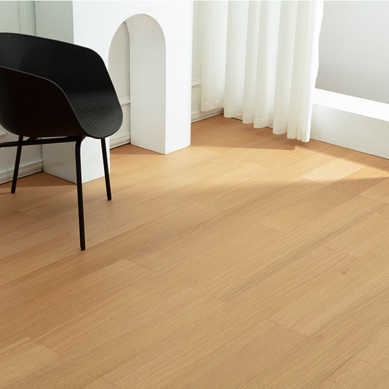 Traditional Laminate Flooring Click-Lock 15mm Thickness Scratch Resistant Waterproof Yellow Oak Clearhalo 'Flooring 'Home Improvement' 'home_improvement' 'home_improvement_laminate_flooring' 'Laminate Flooring' 'laminate_flooring' Walls and Ceiling' 7382182