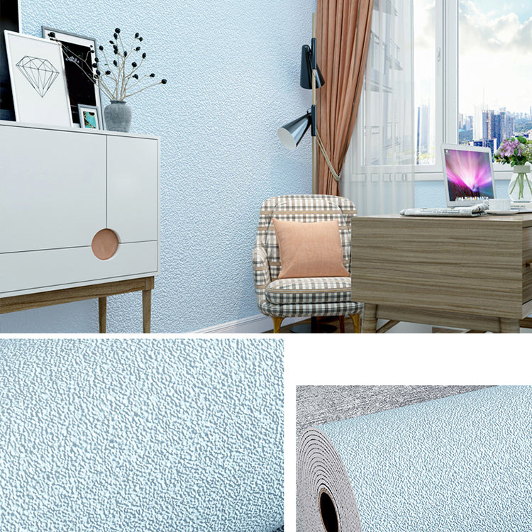 Modern Tin Backsplash Paneling Smooth Wall Ceiling Wall Stickers Light Blue Diatom Mud Clearhalo 'Flooring 'Home Improvement' 'home_improvement' 'home_improvement_wall_paneling' 'Wall Paneling' 'wall_paneling' 'Walls & Ceilings' Walls and Ceiling' 7382823