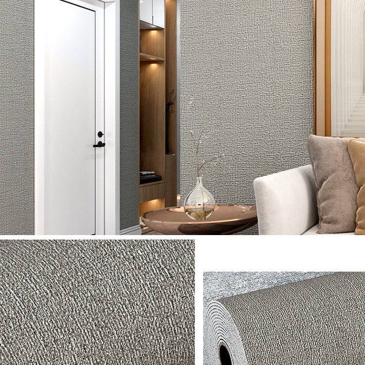 Modern Tin Backsplash Paneling Smooth Wall Ceiling Wall Stickers Light Gray Linen Clearhalo 'Flooring 'Home Improvement' 'home_improvement' 'home_improvement_wall_paneling' 'Wall Paneling' 'wall_paneling' 'Walls & Ceilings' Walls and Ceiling' 7382826