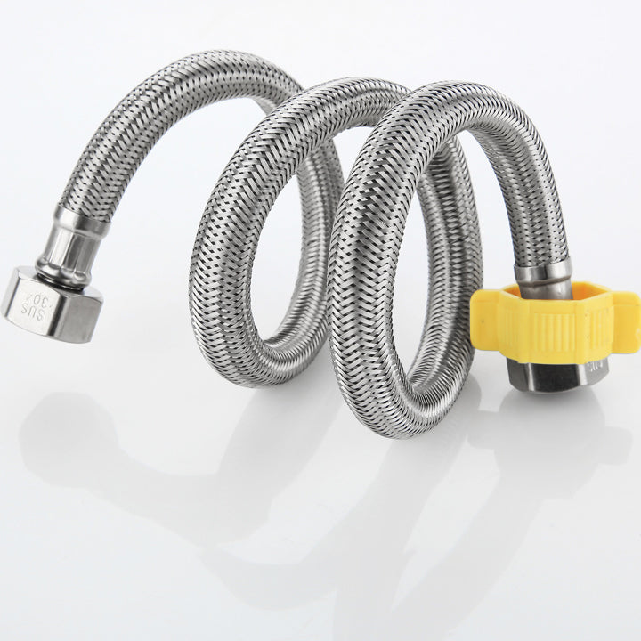 2 Holes Sink Faucet Swivel Stainless Steel Single Lever Handle Centerset Faucet Clearhalo 'Bathroom Remodel & Bathroom Fixtures' 'Bathroom Sink Faucets' 'Bathroom Sinks & Faucet Components' 'bathroom_sink_faucets' 'Home Improvement' 'home_improvement' 'home_improvement_bathroom_sink_faucets' 7383359