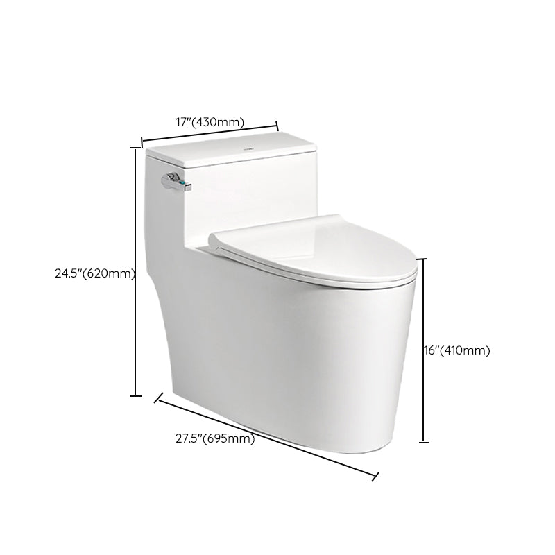 All In One Modern Urine Toilet Floor Mounted Siphon Jet Flush Toilet Clearhalo 'Bathroom Remodel & Bathroom Fixtures' 'Home Improvement' 'home_improvement' 'home_improvement_toilets' 'Toilets & Bidets' 'Toilets' 7384384