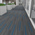 Modern Carpet Floor Tile Level Loop Adhesive Tabs Fire Resistant Carpet Tiles Gray Blue 40-Piece Set Clearhalo 'Carpet Tiles & Carpet Squares' 'carpet_tiles_carpet_squares' 'Flooring 'Home Improvement' 'home_improvement' 'home_improvement_carpet_tiles_carpet_squares' Walls and Ceiling' 7385283