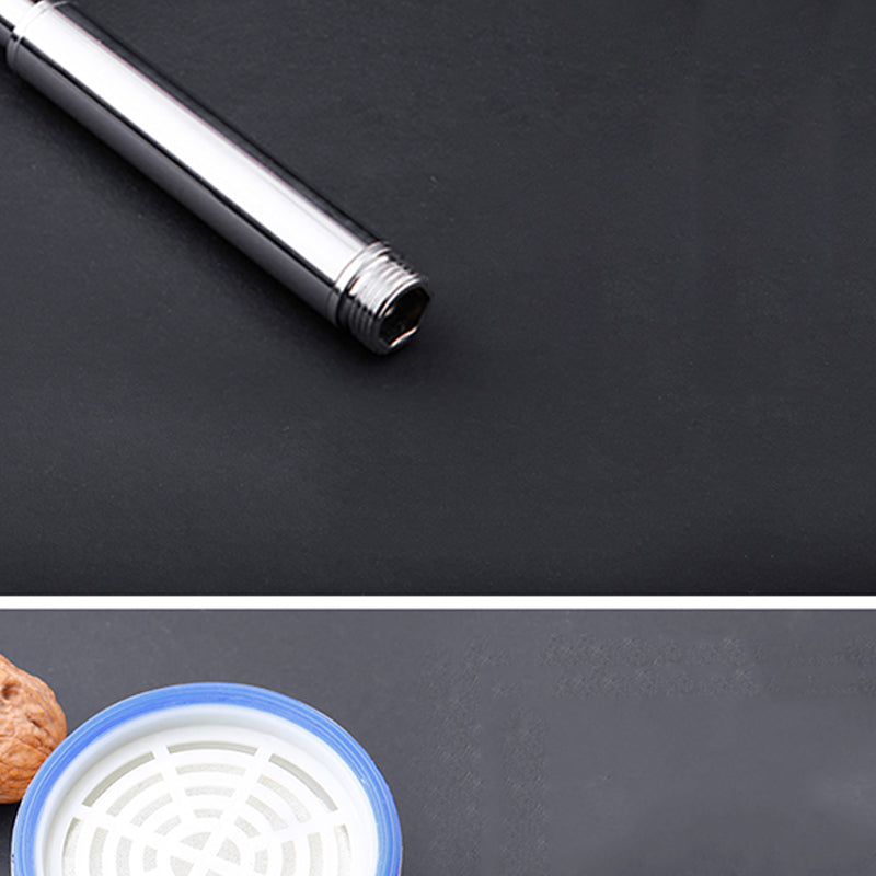 Modern Stainless Steel Hand Shower Water Filtration Round Showerhead Clearhalo 'Bathroom Remodel & Bathroom Fixtures' 'Home Improvement' 'home_improvement' 'home_improvement_shower_heads' 'Shower Heads' 'shower_heads' 'Showers & Bathtubs Plumbing' 'Showers & Bathtubs' 7385389