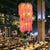 7-Head Metal Chandelier Lamp Loft Pink Tiered Restaurant Pendant Ceiling Light with Flower Decor Pink Clearhalo 'Cast Iron' 'Ceiling Lights' 'Chandeliers' 'Industrial Chandeliers' 'Industrial' 'Metal' 'Middle Century Chandeliers' 'Rustic Chandeliers' 'Tiffany' Lighting' 738540