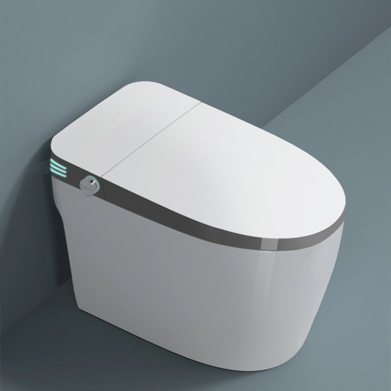Ceramic Floor Mount Bidet White Elongated Floor standing Bidet No Clearhalo 'Bathroom Remodel & Bathroom Fixtures' 'Bidets' 'Home Improvement' 'home_improvement' 'home_improvement_bidets' 'Toilets & Bidets' 7385647