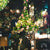 Green 8 Bulbs Chandelier Lamp Vintage Iron Candelabra Ceiling Pendant Light with Plant Decoration Green Clearhalo 'Cast Iron' 'Ceiling Lights' 'Chandeliers' 'Industrial Chandeliers' 'Industrial' 'Metal' 'Middle Century Chandeliers' 'Rustic Chandeliers' 'Tiffany' Lighting' 738564
