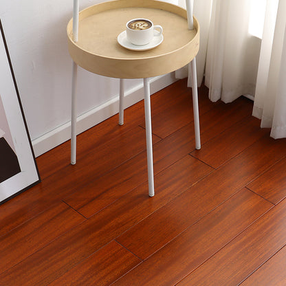 Contemporary Wood Floor Planks Water Resistant Click Lock Plank Flooring Rosewood Clearhalo 'Flooring 'Hardwood Flooring' 'hardwood_flooring' 'Home Improvement' 'home_improvement' 'home_improvement_hardwood_flooring' Walls and Ceiling' 7385706