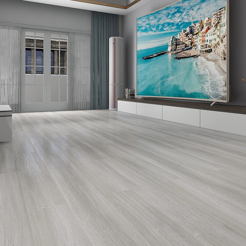Traditional Wood Floor Planks Click Lock Wire Brushed Trim Piece Silver/Gray Clearhalo 'Flooring 'Hardwood Flooring' 'hardwood_flooring' 'Home Improvement' 'home_improvement' 'home_improvement_hardwood_flooring' Walls and Ceiling' 7385741