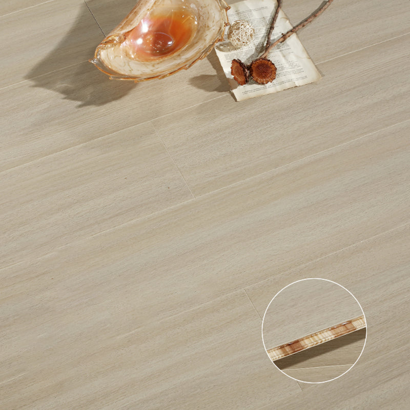 Traditional Wood Floor Planks Click Lock Wire Brushed Trim Piece Light Wood Clearhalo 'Flooring 'Hardwood Flooring' 'hardwood_flooring' 'Home Improvement' 'home_improvement' 'home_improvement_hardwood_flooring' Walls and Ceiling' 7385742