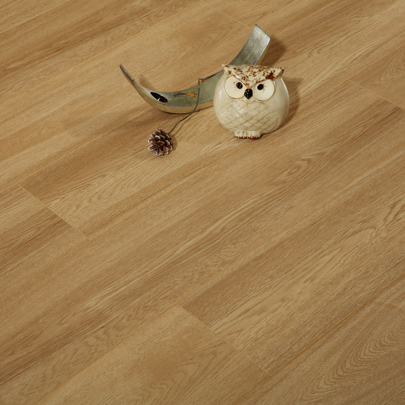 Traditional Wood Floor Planks Wire Brushed Click-Locking Hardwood Deck Tiles Clearhalo 'Flooring 'Hardwood Flooring' 'hardwood_flooring' 'Home Improvement' 'home_improvement' 'home_improvement_hardwood_flooring' Walls and Ceiling' 7385752