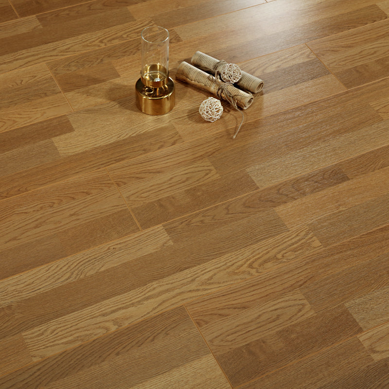 Traditional Wood Floor Planks Wire Brushed Click-Locking Hardwood Deck Tiles Clearhalo 'Flooring 'Hardwood Flooring' 'hardwood_flooring' 'Home Improvement' 'home_improvement' 'home_improvement_hardwood_flooring' Walls and Ceiling' 7385754