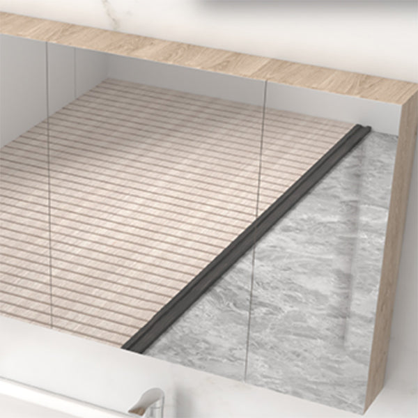 Mid Century Modern Sink Vanity Wood Wall Mount Faucet Included Bathroom Vanity Clearhalo 'Bathroom Remodel & Bathroom Fixtures' 'Bathroom Vanities' 'bathroom_vanities' 'Home Improvement' 'home_improvement' 'home_improvement_bathroom_vanities' 7386007