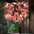 Pink Sputnik Chandelier Lighting Farmhouse Metal 13 Heads Restaurant Flower Pendant Ceiling Light Pink Clearhalo 'Cast Iron' 'Ceiling Lights' 'Chandeliers' 'Industrial Chandeliers' 'Industrial' 'Metal' 'Middle Century Chandeliers' 'Rustic Chandeliers' 'Tiffany' Lighting' 738685