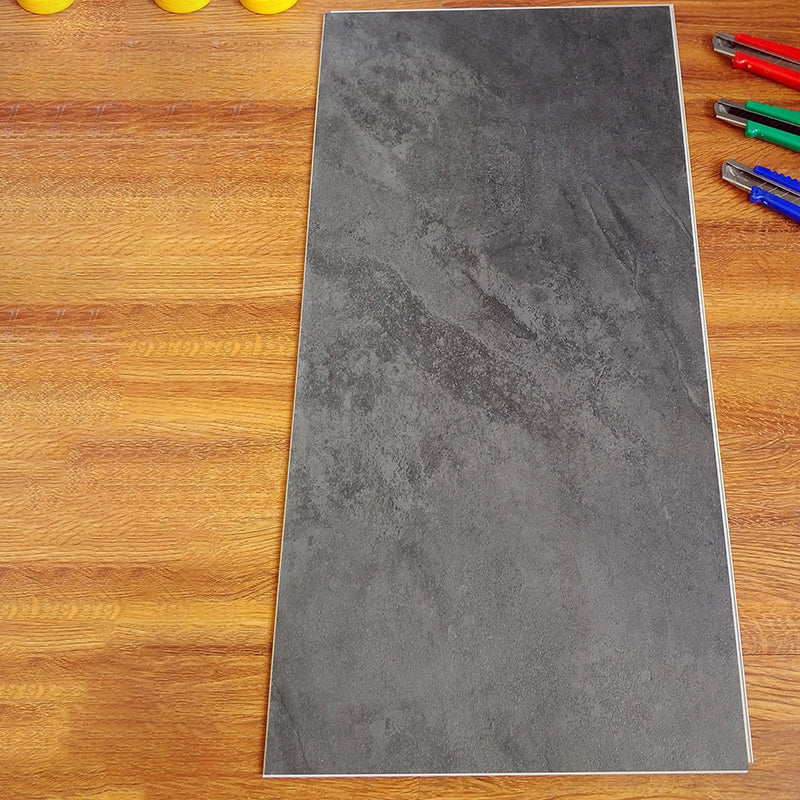 Modern Laminate Scratch Resistant Tongue and Groove Locking 4.2mm Thickness Black-Gray Clearhalo 'Flooring 'Home Improvement' 'home_improvement' 'home_improvement_laminate_flooring' 'Laminate Flooring' 'laminate_flooring' Walls and Ceiling' 7387122
