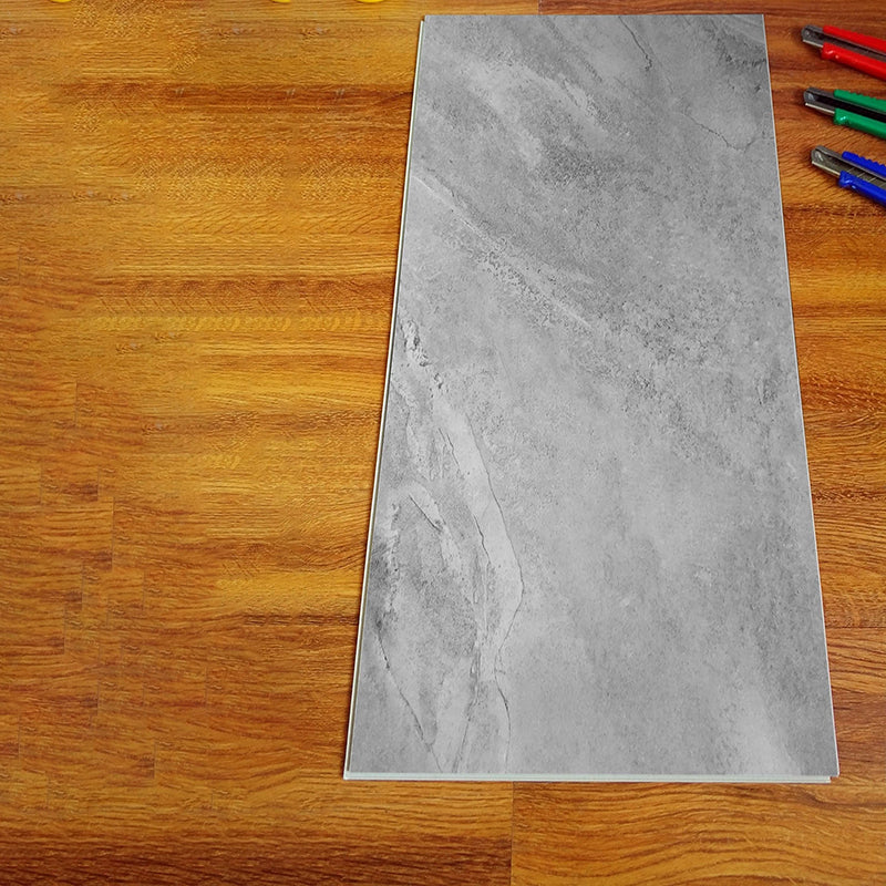 Modern Laminate Scratch Resistant Tongue and Groove Locking 4.2mm Thickness Grey Clearhalo 'Flooring 'Home Improvement' 'home_improvement' 'home_improvement_laminate_flooring' 'Laminate Flooring' 'laminate_flooring' Walls and Ceiling' 7387128