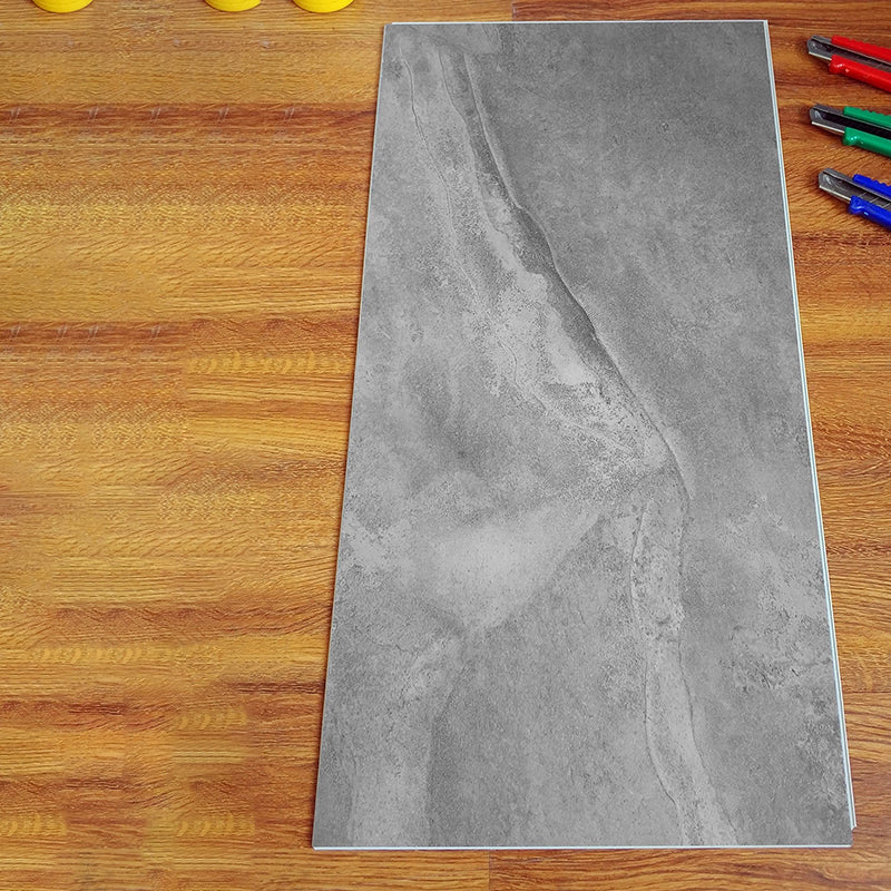 Modern Laminate Scratch Resistant Tongue and Groove Locking 4.2mm Thickness Smoke Gray Clearhalo 'Flooring 'Home Improvement' 'home_improvement' 'home_improvement_laminate_flooring' 'Laminate Flooring' 'laminate_flooring' Walls and Ceiling' 7387130