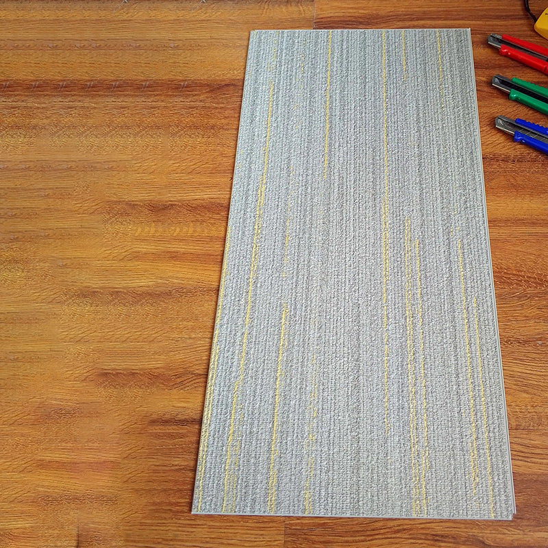 Modern Laminate Scratch Resistant Tongue and Groove Locking 4.2mm Thickness Gray-Yellow Clearhalo 'Flooring 'Home Improvement' 'home_improvement' 'home_improvement_laminate_flooring' 'Laminate Flooring' 'laminate_flooring' Walls and Ceiling' 7387134