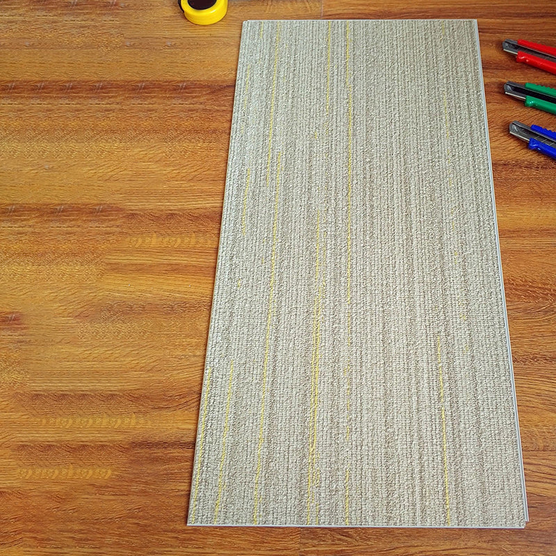 Modern Laminate Scratch Resistant Tongue and Groove Locking 4.2mm Thickness Light Yellow Clearhalo 'Flooring 'Home Improvement' 'home_improvement' 'home_improvement_laminate_flooring' 'Laminate Flooring' 'laminate_flooring' Walls and Ceiling' 7387139