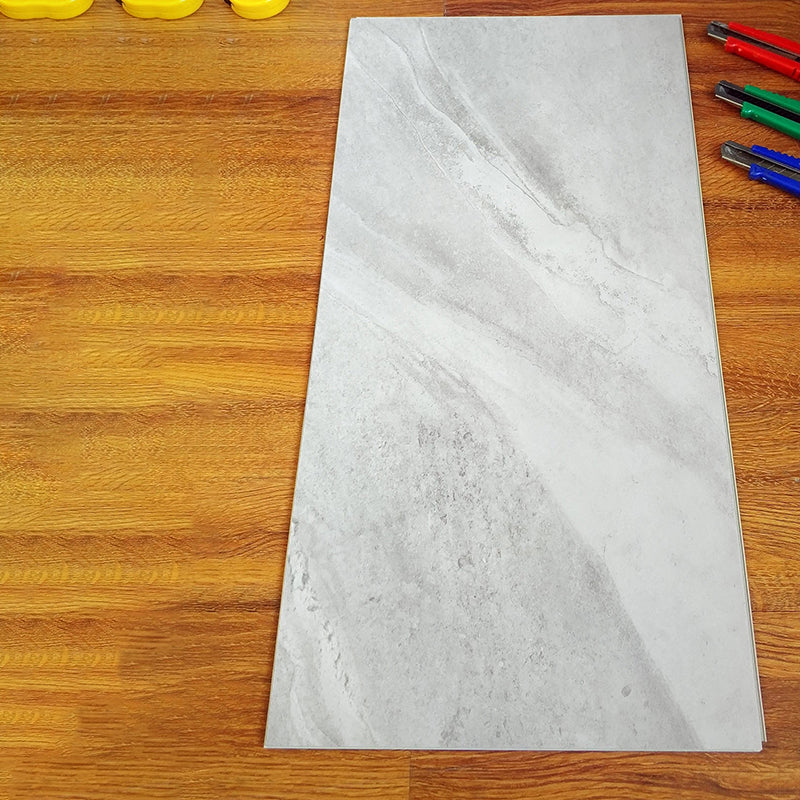 Modern Laminate Scratch Resistant Tongue and Groove Locking 4.2mm Thickness Light Gray Clearhalo 'Flooring 'Home Improvement' 'home_improvement' 'home_improvement_laminate_flooring' 'Laminate Flooring' 'laminate_flooring' Walls and Ceiling' 7387141