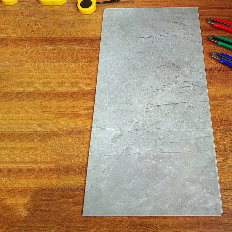 Modern Laminate Scratch Resistant Tongue and Groove Locking 4.2mm Thickness Gray-Green Clearhalo 'Flooring 'Home Improvement' 'home_improvement' 'home_improvement_laminate_flooring' 'Laminate Flooring' 'laminate_flooring' Walls and Ceiling' 7387142