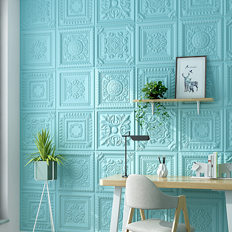 Modern Pearl Wainscoting Wall Access Panel Peel and Stick Wall Tile Set of 10 Clearhalo 'Flooring 'Home Improvement' 'home_improvement' 'home_improvement_wall_paneling' 'Wall Paneling' 'wall_paneling' 'Walls & Ceilings' Walls and Ceiling' 7387211