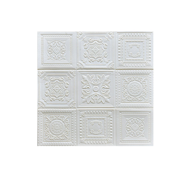 Modern Pearl Wainscoting Wall Access Panel Peel and Stick Wall Tile Set of 10 Clearhalo 'Flooring 'Home Improvement' 'home_improvement' 'home_improvement_wall_paneling' 'Wall Paneling' 'wall_paneling' 'Walls & Ceilings' Walls and Ceiling' 7387214