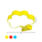 Tree Flushmount Ceiling Fixture Kids Style Acrylic Yellow/Red/Blue LED Flush Light for Nursery Clearhalo 'Ceiling Lights' 'Close To Ceiling Lights' 'Close to ceiling' 'Flush mount' Lighting' 738791