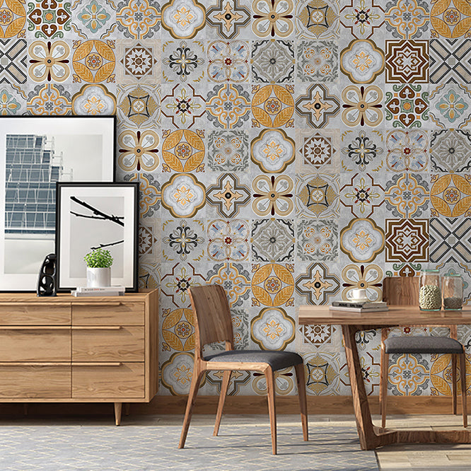 Pattern Color Stone Peel and Paste Mosaic Tile Peel and Paste Tile Clearhalo 'Flooring 'Home Improvement' 'home_improvement' 'home_improvement_peel_stick_blacksplash' 'Peel & Stick Backsplash Tile' 'peel_stick_blacksplash' 'Walls & Ceilings' Walls and Ceiling' 7388020