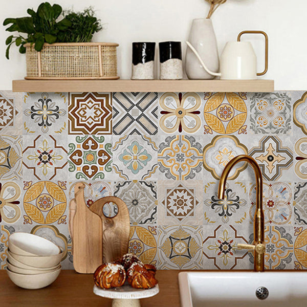 Pattern Color Stone Peel and Paste Mosaic Tile Peel and Paste Tile Clearhalo 'Flooring 'Home Improvement' 'home_improvement' 'home_improvement_peel_stick_blacksplash' 'Peel & Stick Backsplash Tile' 'peel_stick_blacksplash' 'Walls & Ceilings' Walls and Ceiling' 7388021