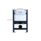 Contemporary Wall Mount Toilet Bowl White Seat Included Urine Toilet for Bathroom Clearhalo 'Bathroom Remodel & Bathroom Fixtures' 'Home Improvement' 'home_improvement' 'home_improvement_toilets' 'Toilets & Bidets' 'Toilets' 7388590