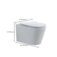 Contemporary Wall Mount Toilet Bowl White Seat Included Urine Toilet for Bathroom Clearhalo 'Bathroom Remodel & Bathroom Fixtures' 'Home Improvement' 'home_improvement' 'home_improvement_toilets' 'Toilets & Bidets' 'Toilets' 7388591
