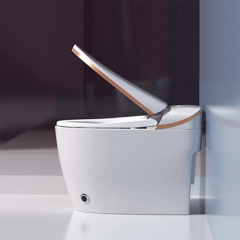 Modern White Flush Toilet Floor Mount Toilet Bowl for Washroom Clearhalo 'Bathroom Remodel & Bathroom Fixtures' 'Home Improvement' 'home_improvement' 'home_improvement_toilets' 'Toilets & Bidets' 'Toilets' 7388601