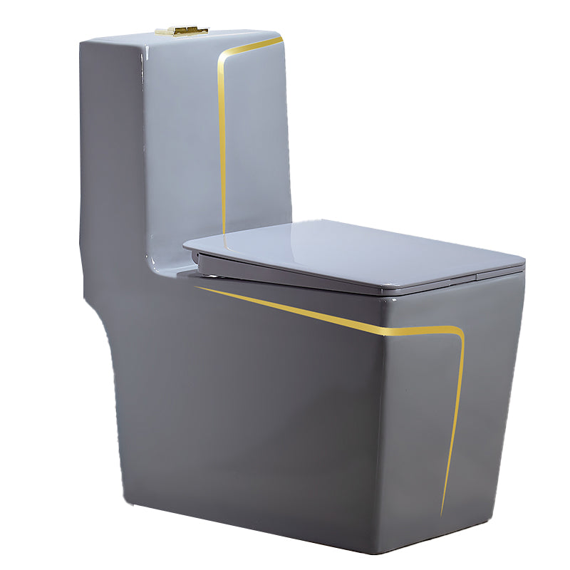 Traditional Floor Mount Toilet Seat Included Toilet Bowl for Bathroom Clearhalo 'Bathroom Remodel & Bathroom Fixtures' 'Home Improvement' 'home_improvement' 'home_improvement_toilets' 'Toilets & Bidets' 'Toilets' 7388661