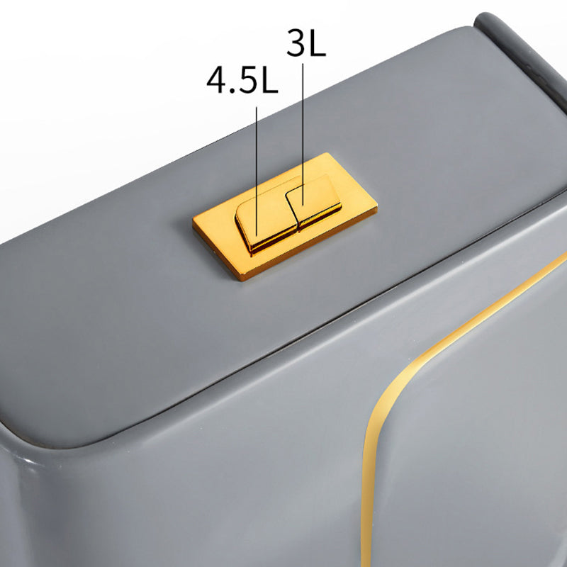 Traditional Floor Mount Toilet Seat Included Toilet Bowl for Bathroom Clearhalo 'Bathroom Remodel & Bathroom Fixtures' 'Home Improvement' 'home_improvement' 'home_improvement_toilets' 'Toilets & Bidets' 'Toilets' 7388663