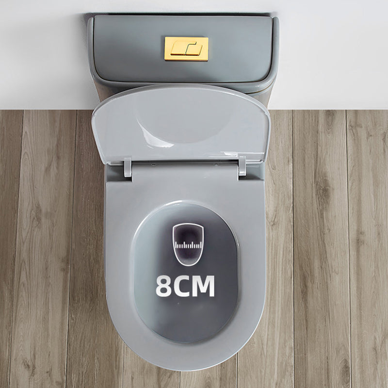Traditional Floor Mount Toilet Seat Included Toilet Bowl for Bathroom Clearhalo 'Bathroom Remodel & Bathroom Fixtures' 'Home Improvement' 'home_improvement' 'home_improvement_toilets' 'Toilets & Bidets' 'Toilets' 7388667
