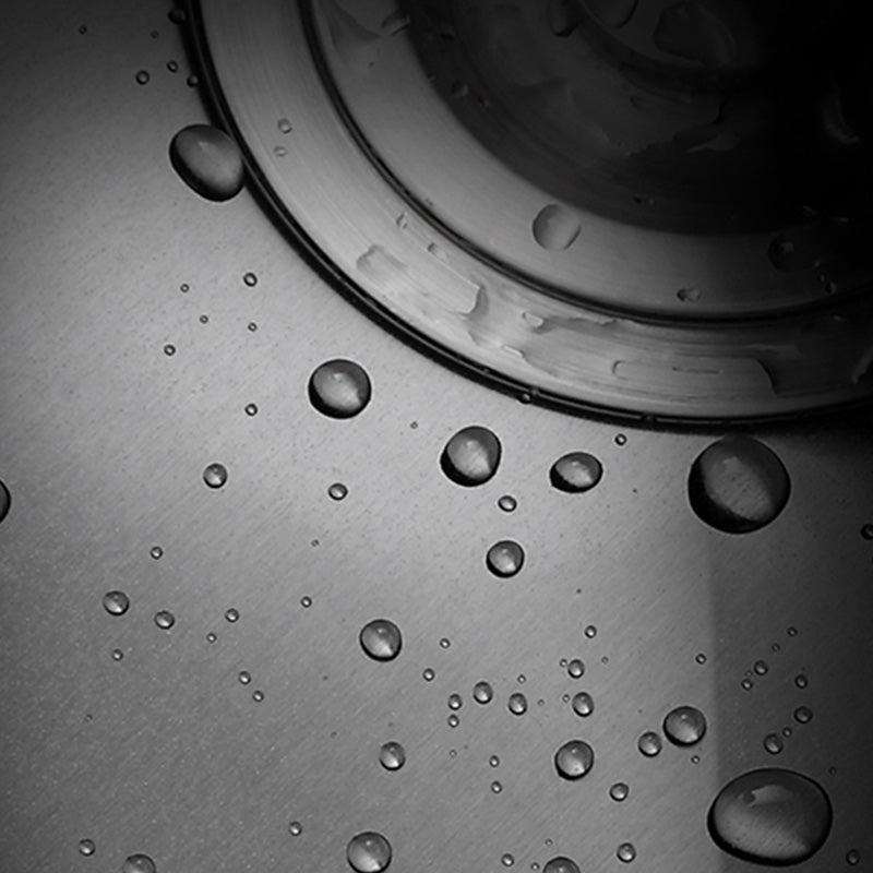 Contemporary Style Kitchen Sink Soundproof Detail Kitchen Sink with Overflow Hole Clearhalo 'Home Improvement' 'home_improvement' 'home_improvement_kitchen_sinks' 'Kitchen Remodel & Kitchen Fixtures' 'Kitchen Sinks & Faucet Components' 'Kitchen Sinks' 'kitchen_sinks' 7389302