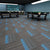 Modern Carpet Tiles Multi Level Loop Glue Down Non-Skid Carpet Tile for Foyer Gray Blue 40-Piece Set Asphalt Clearhalo 'Carpet Tiles & Carpet Squares' 'carpet_tiles_carpet_squares' 'Flooring 'Home Improvement' 'home_improvement' 'home_improvement_carpet_tiles_carpet_squares' Walls and Ceiling' 7389359