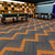 Modern Carpet Tiles Multi Level Loop Glue Down Non-Skid Carpet Tile for Foyer Orange 40-Piece Set Asphalt Clearhalo 'Carpet Tiles & Carpet Squares' 'carpet_tiles_carpet_squares' 'Flooring 'Home Improvement' 'home_improvement' 'home_improvement_carpet_tiles_carpet_squares' Walls and Ceiling' 7389367