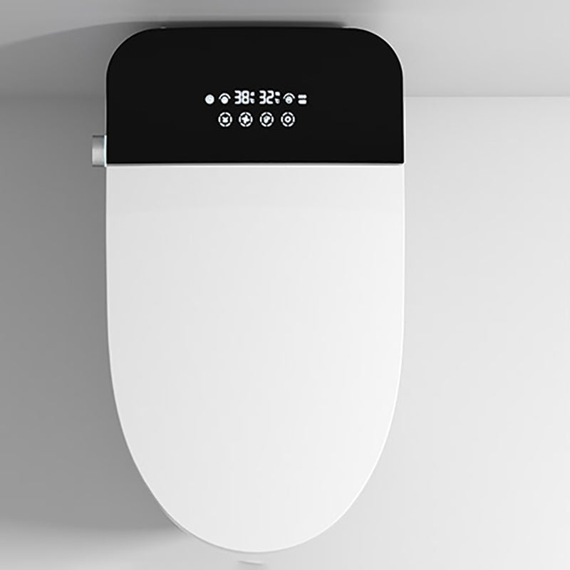 Vitreous China Bidets Elongated All-in-One Bidet with Heated Seat Clearhalo 'Bathroom Remodel & Bathroom Fixtures' 'Bidets' 'Home Improvement' 'home_improvement' 'home_improvement_bidets' 'Toilets & Bidets' 7389929