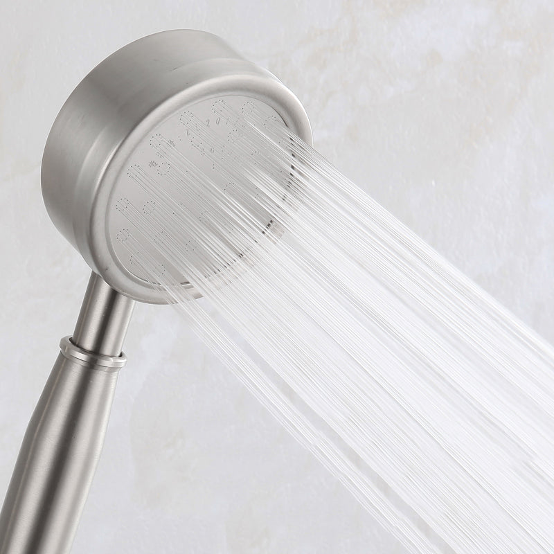 Contemporary Tub Filler Trim 304 Stainless Steel Wall Mount Tub Faucet Clearhalo 'Bathroom Remodel & Bathroom Fixtures' 'Bathtub Faucets' 'bathtub_faucets' 'Home Improvement' 'home_improvement' 'home_improvement_bathtub_faucets' 7390873