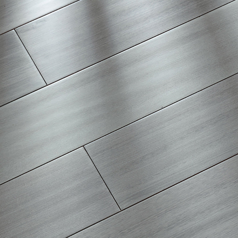 Rectangle Hardwood Deck Tiles Solid Contemporary Hardwood Flooring White/ Gray Click-Lock Clearhalo 'Flooring 'Hardwood Flooring' 'hardwood_flooring' 'Home Improvement' 'home_improvement' 'home_improvement_hardwood_flooring' Walls and Ceiling' 7390975